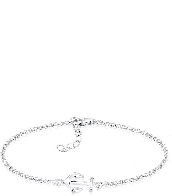 Armband Damen Armband mit Anker Symbol Maritim Sailor in 925 Sterling Silber